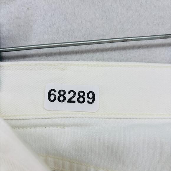 CITIZENS OF HUMANITY Jeans 29 Charlotte High Rise Straight Buttonfly White USA - Picture 16 of 16
